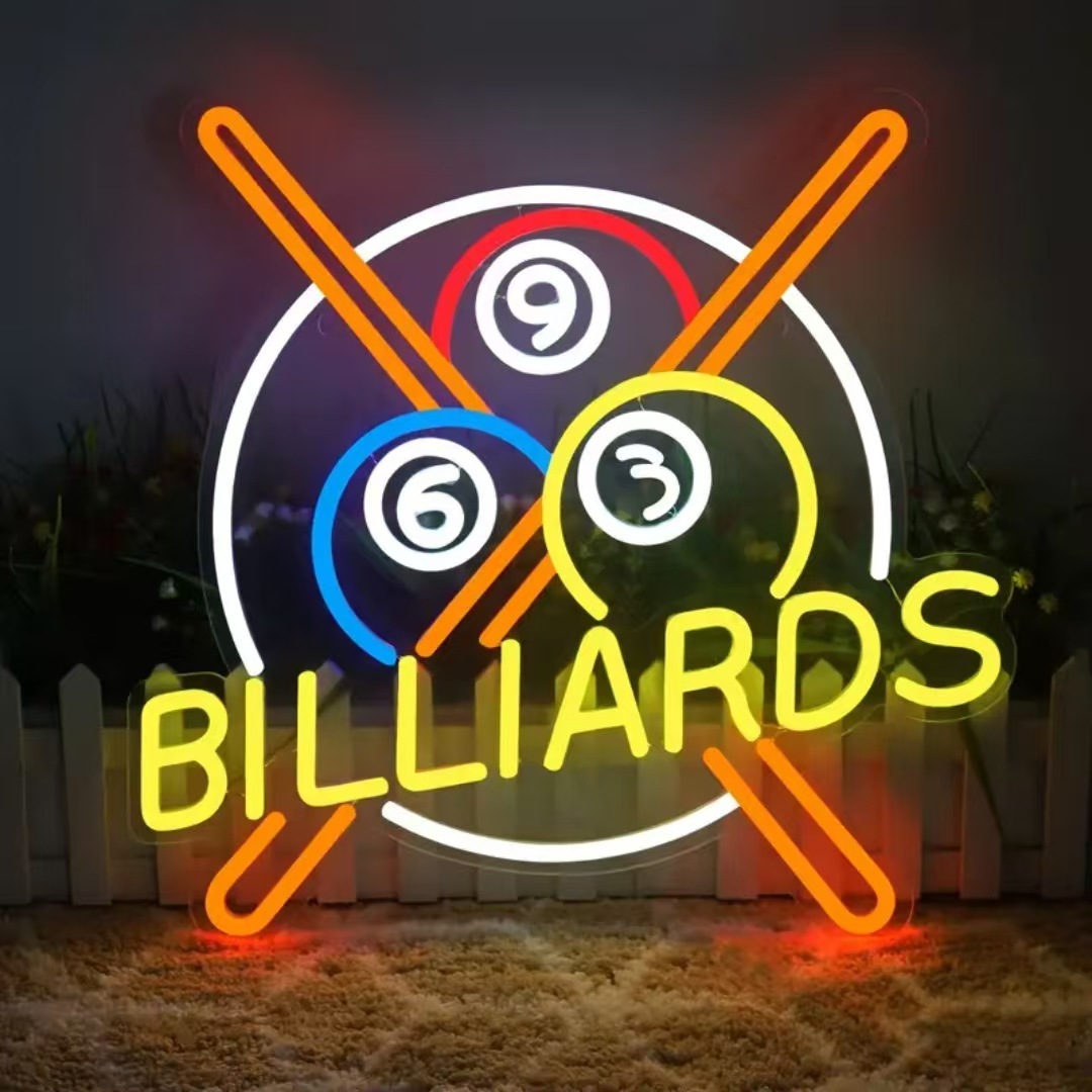 Hall Table Tennis - Lumières LED néon, peintures décoratives populaires