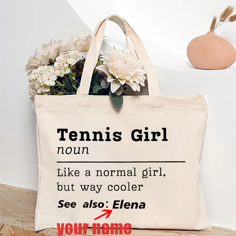 Table Tennis Name - Sac fourre-tout en toile de Tennis