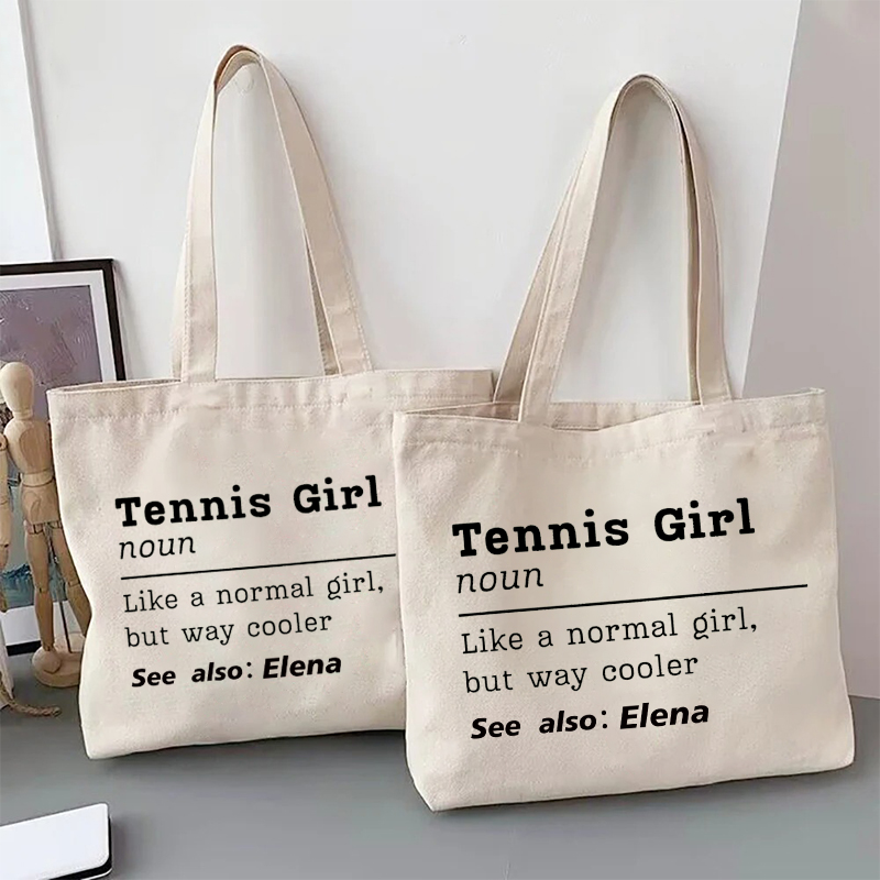 Sac fourre-tout en toile de Te - Table Tennis Name avis et prix